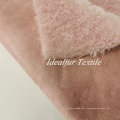 High Quality Suede Bonded Sherpa Faux Fur Fabric for Garment